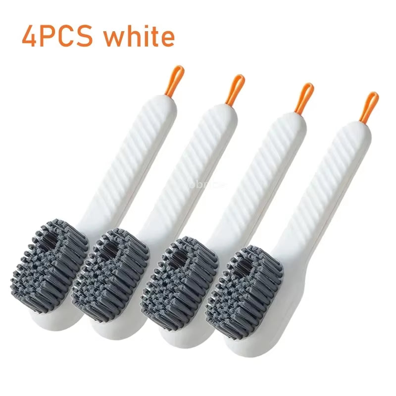 Shoe Brush Cleaner Brush for Cleaning Shoes for Slippers Sneakers Rubber Soft-Bristled Liquid Shoe Cleaning Brush Clothing Brush