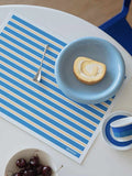 Dopamine Stripe Placemat Set of 4 Pcs for Table Setting