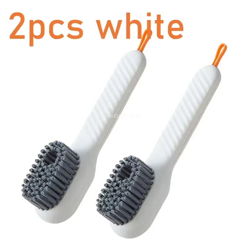 Shoe Brush Cleaner Brush for Cleaning Shoes for Slippers Sneakers Rubber Soft-Bristled Liquid Shoe Cleaning Brush Clothing Brush